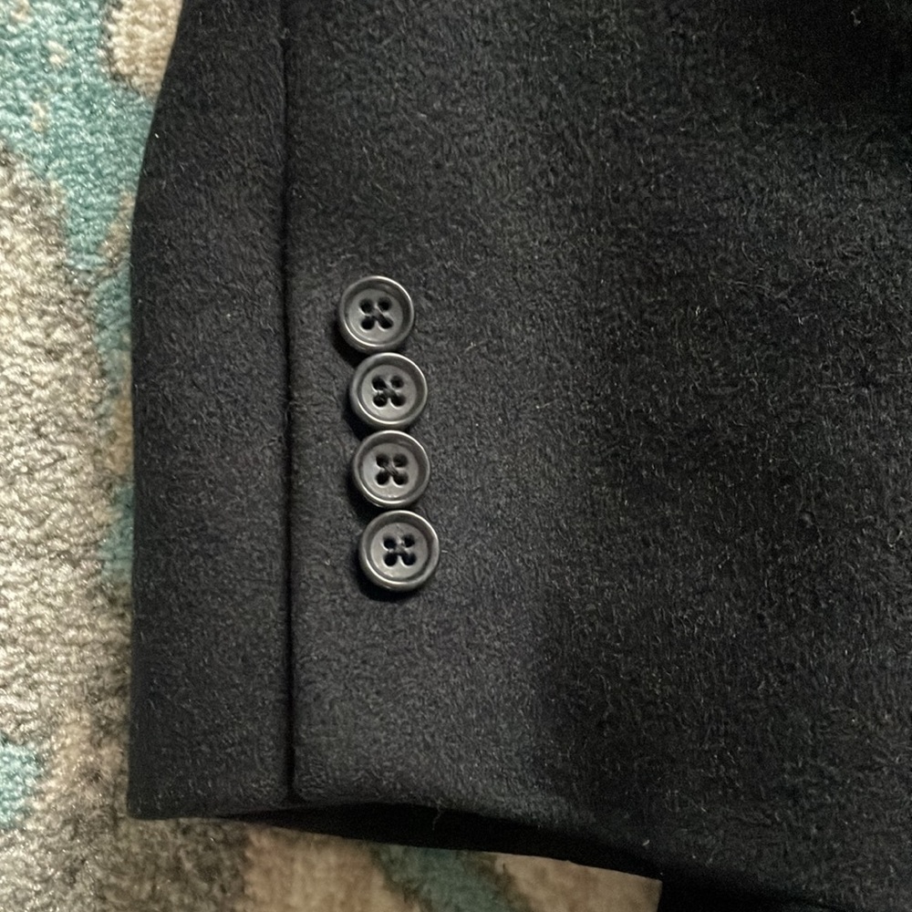 Nordstrom Menswear Wool Cashmere Blend Coat View 6